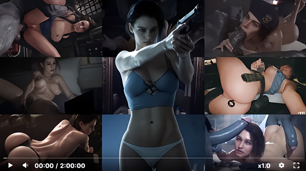 1374　2 Hours Of Jill Valentine